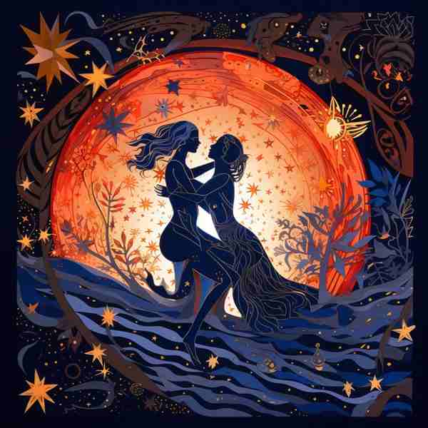 Jupiter Sesquiquadrate Eros